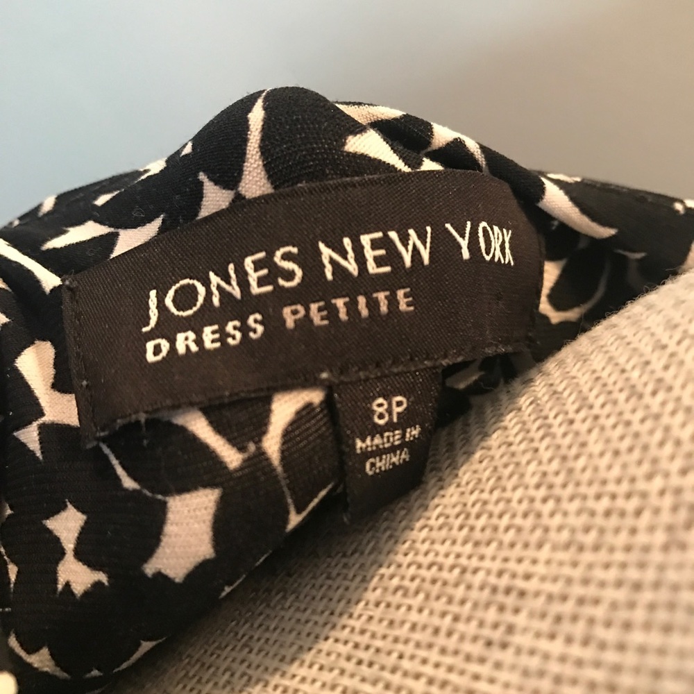 Jones New York Print Dress 10p - Picture 7 of 7